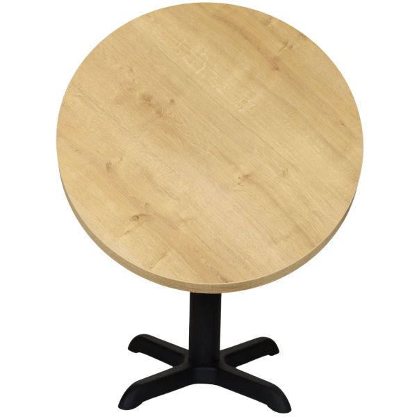 Laminate  Round Table Top (Hamilton Oak) - 700mm x 40mm