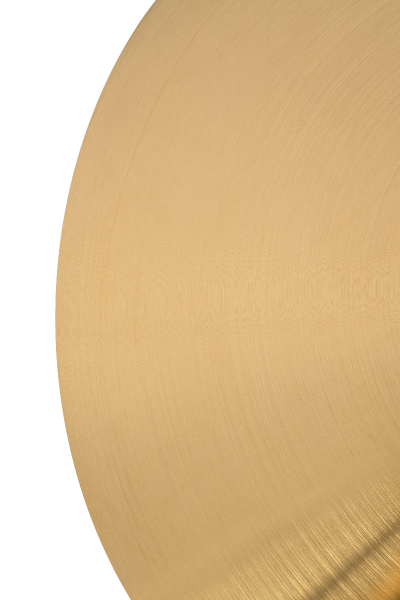 Zeus Round Large Poseur Height Table Base (Brass)