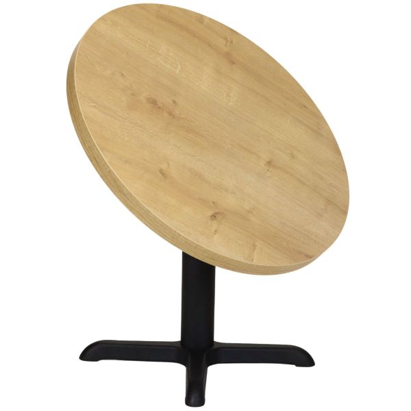 Laminate  Round Table Top (Hamilton Oak) - 700mm x 40mm