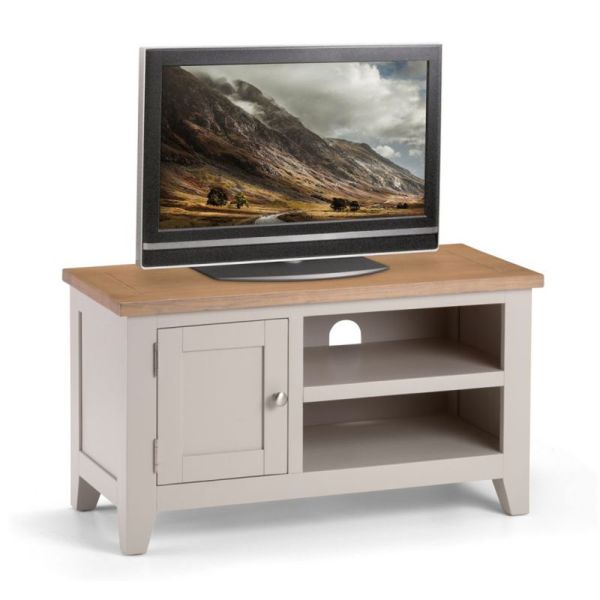 Accolade TV Unit (Grey / Pale Oak)