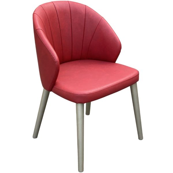 Ambrosia Fluted Full Back Side Chair