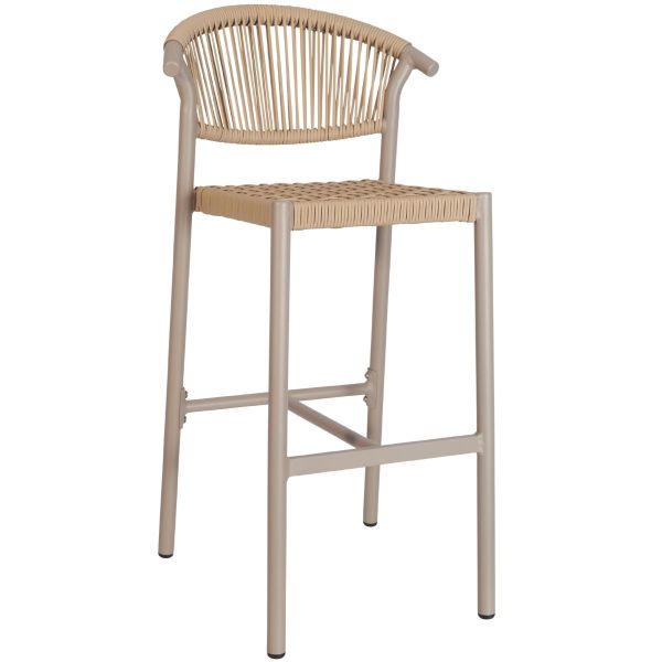 Barcelona High Chair (Taupe)