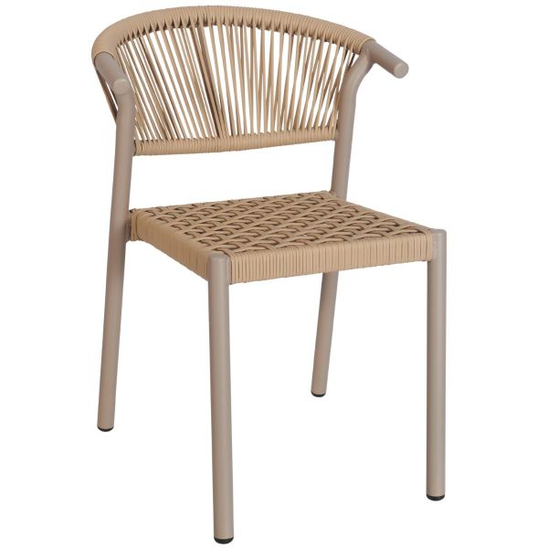 Barcelona Side Chair (Taupe)