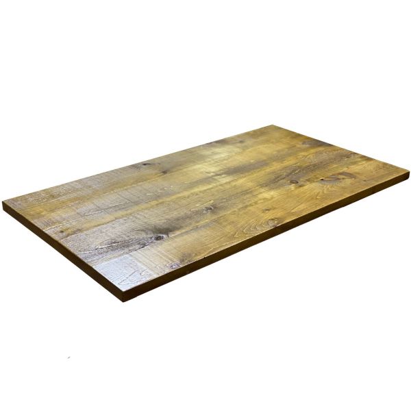 Polished Reclaimed Rectangle Table Top 35mm