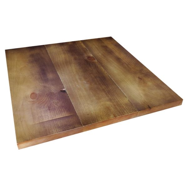 Polished Reclaimed Square Table Top 70mm