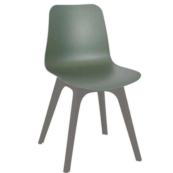 Time Arch Side Chair (Green/Grey)