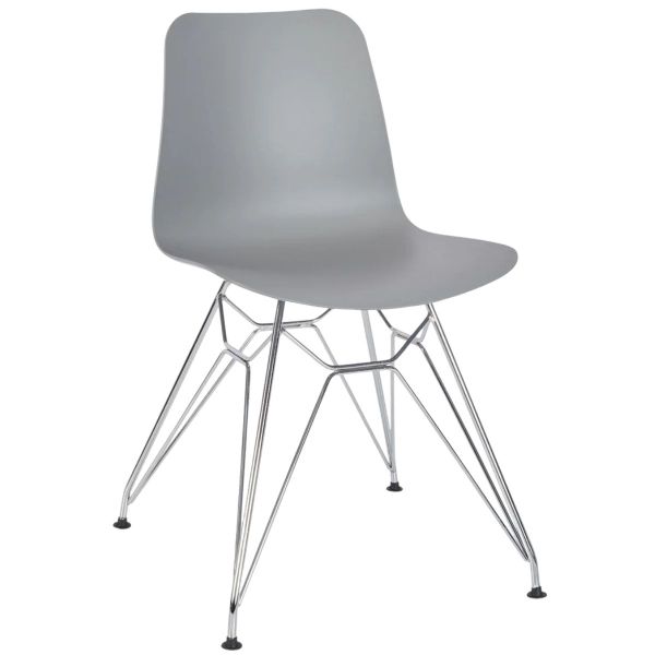 Time Metal Web Frame (Grey/Chrome)