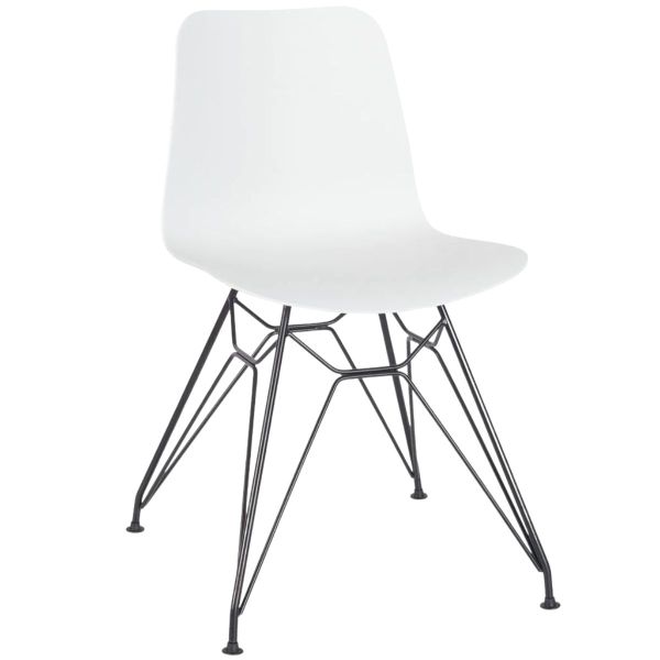 Time Metal Web Frame (White/Black)