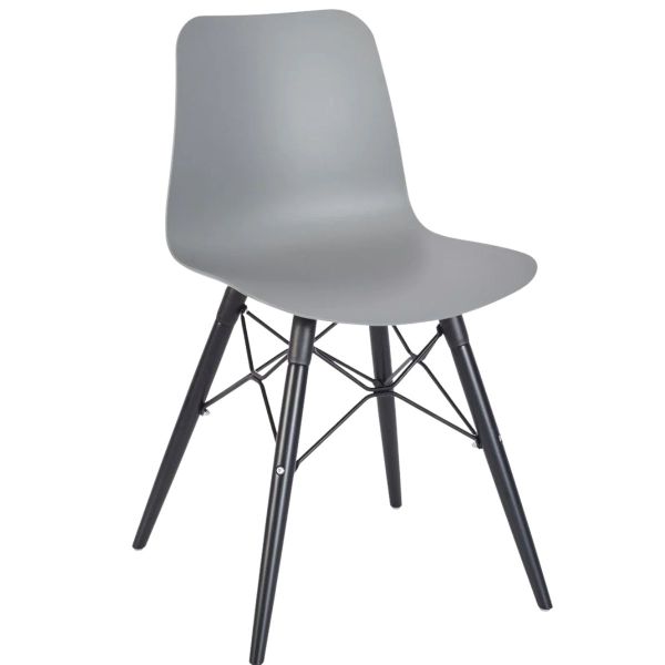 Time Web Frame Side Chair (Grey/Black)