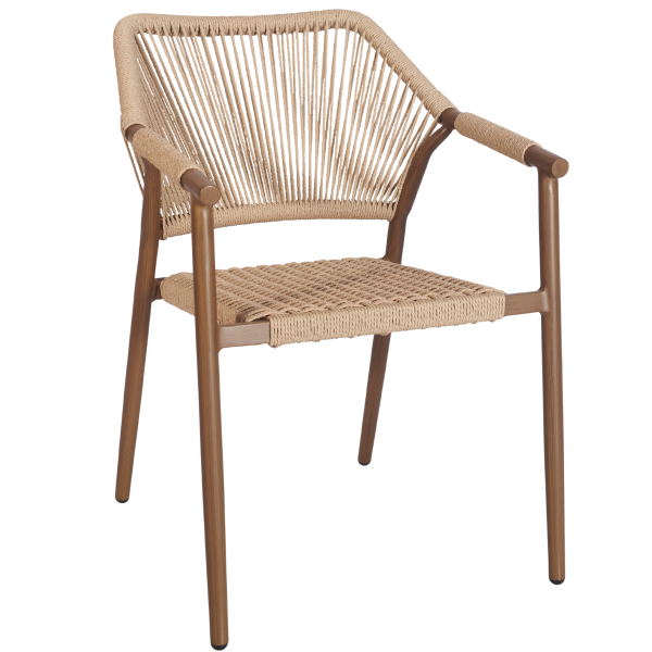 Valencia Arm Chair (Cream)