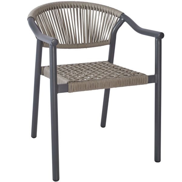Barcelona Arm Chair (Grey)