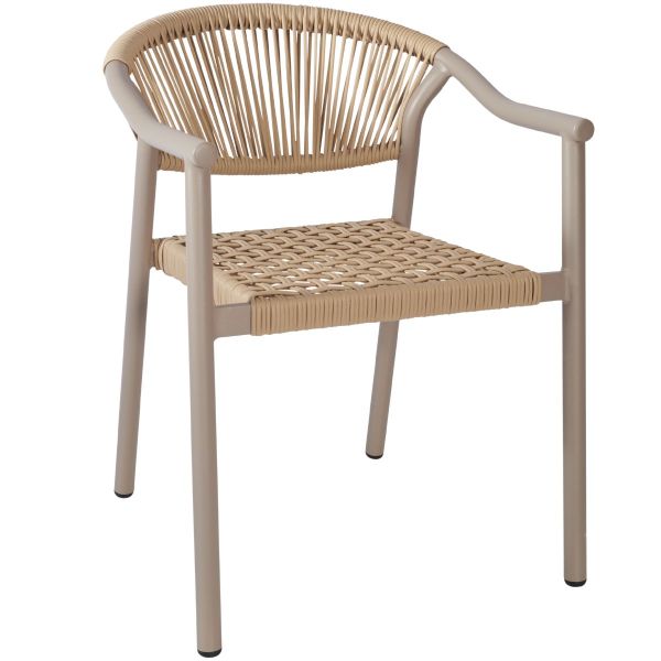 Barcelona Arm Chair (Taupe)