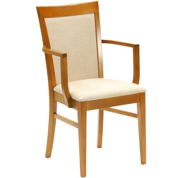 Drake Open Arm Carver Chair