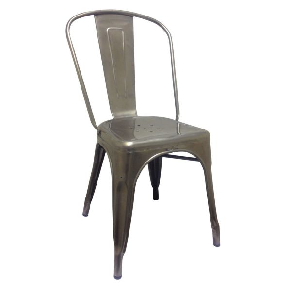 French Bistro Side Chair (Clear Lacquer)