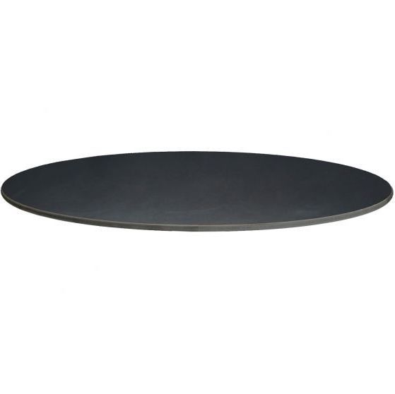 Compact Laminate Round Table Top - 700mm Diameter (Anthracite)