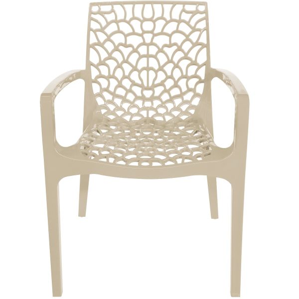 Gruvyer Arm Chair (Ivory)