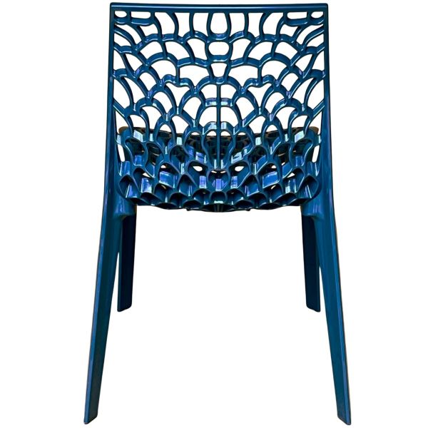 Gruvyer Side Chair (Petrol Blue)