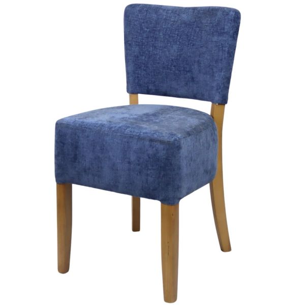 Memphis Standard Side Chair (Monsoon / Dark Oak)
