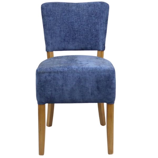 Memphis Standard Side Chair (Monsoon / Dark Oak)