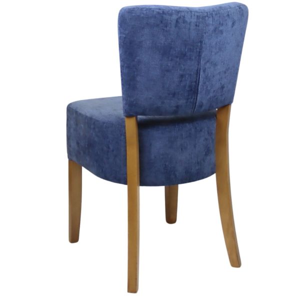 Memphis Standard Side Chair (Monsoon / Dark Oak)
