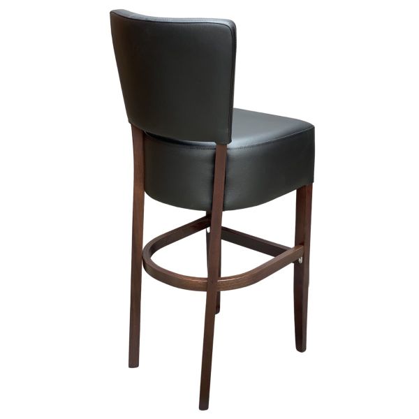 Memphis Standard High Chair (Vena Black / Walnut)