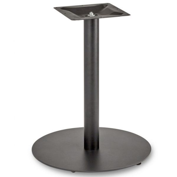 Profile Round Large RT Poseur Height Table Base (Black)