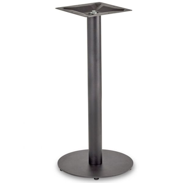 Profile Round Small RT Mid Height Table Base (Black)