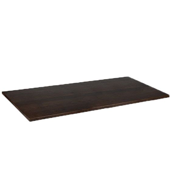 Rectangle Solid Ash Table Top - 1200mm x 700mm (Walnut)