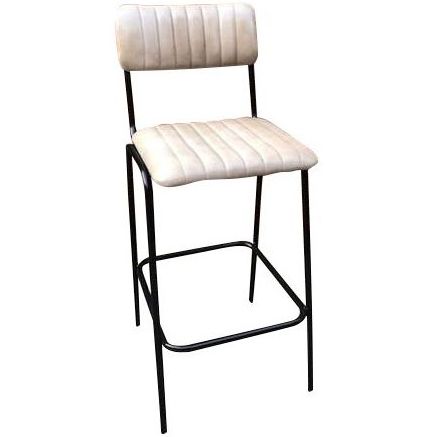 Rib High Chair (Alabaster / Black)