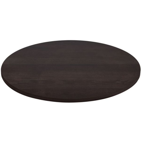 Round Solid Ash Table Top 700mm Diameter (Walnut)