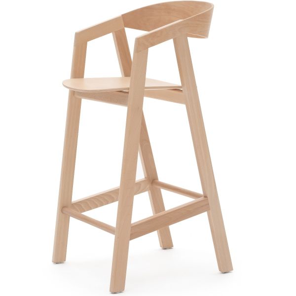 Simple Solid Mid Height Chair