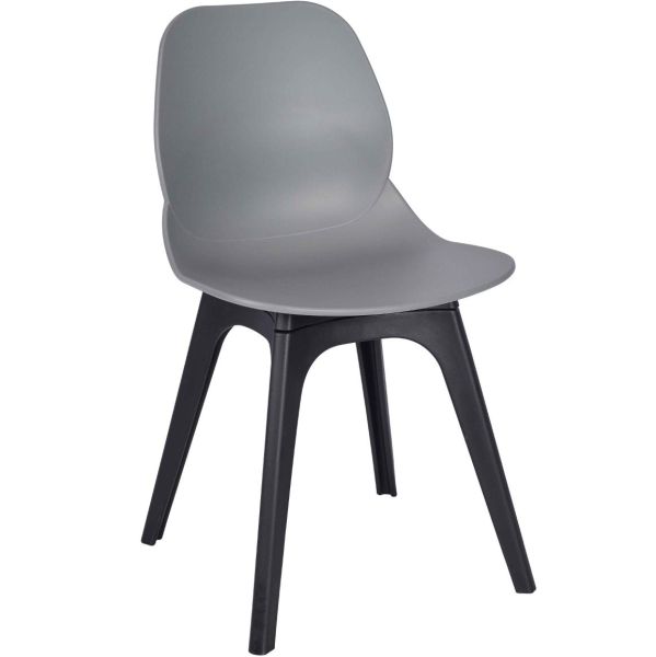 Space ECO Arch Frame Side Chair (Black Base)