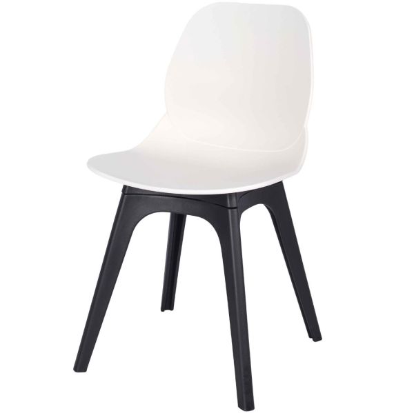 Space ECO Arch Frame Side Chair (Black Base)