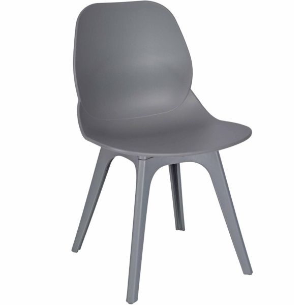 Space ECO Arch Frame Side Chair (Grey Base)
