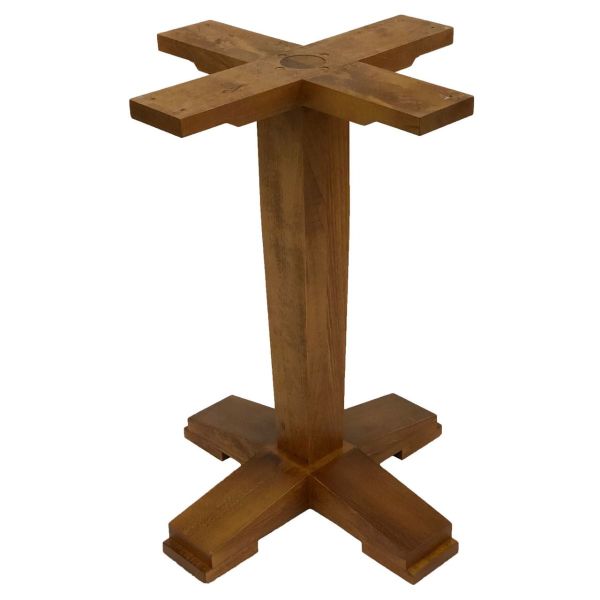 Contemporary Tapered Dining Height Table Base