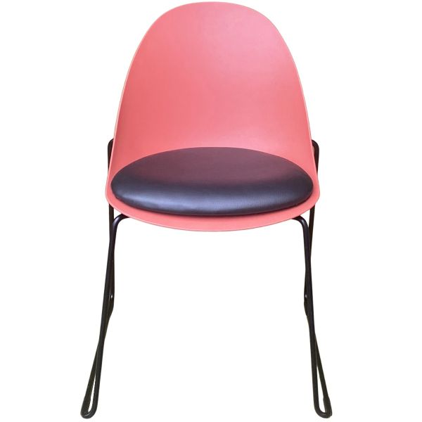 Vivid Skid Frame UPH SIde Chair