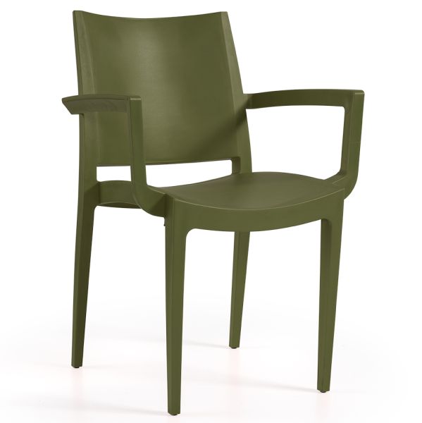Wanda Arm Chair (Olive)