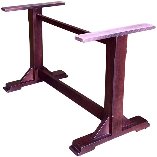 Washington Refectory Dining Height Table Base (Cherry)