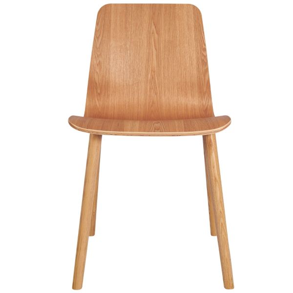 Copenhagen Four Wood Leg Side Chair (Clear Laquer)