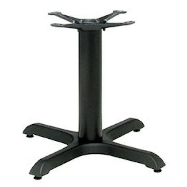 Durham Small Lounge Height Table Base (Black)