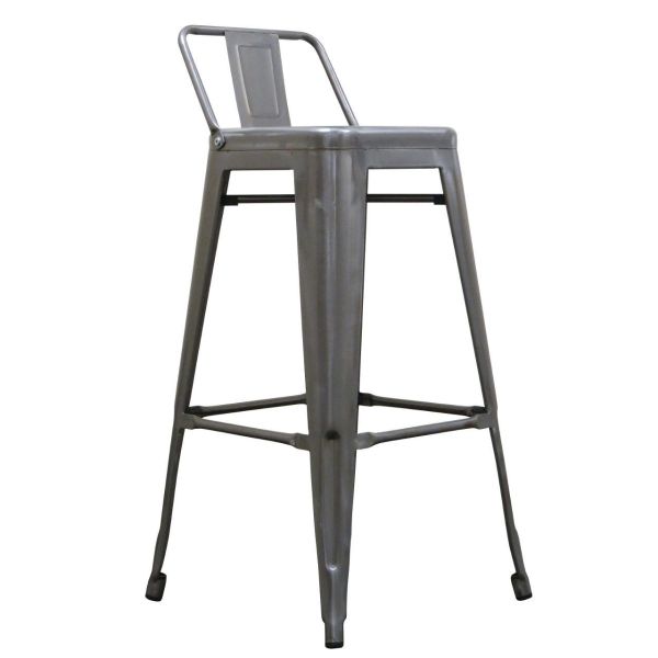 French Bistro High Chair (Clear Lacquer)
