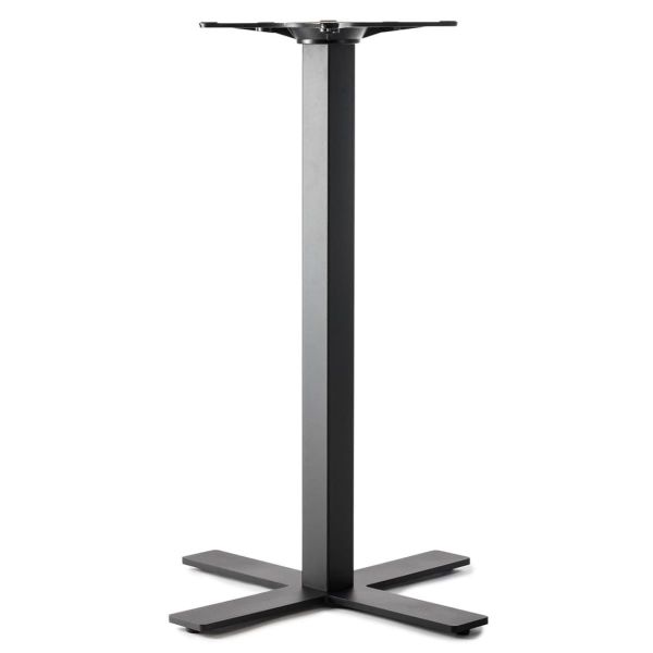 Flag Cross Square Pedestal Table Base