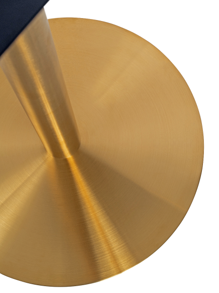 Zeus Round Small Coffee Height Table Base (Brass)