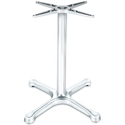 Auto Adjust BX26 Dining Height Flip Top Table Base (Silver)