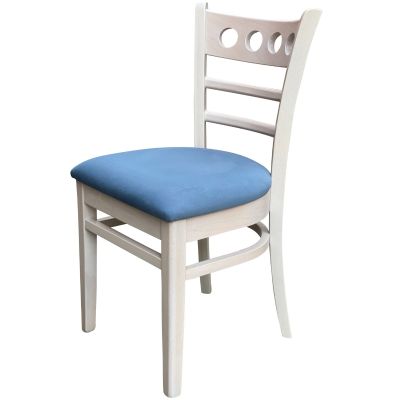 Baltimore UPH Round Hole Side Chair
