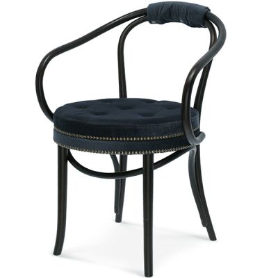 Bentwood X-9 UPH Back Open Arm Carver Chair