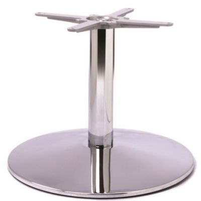 Dome Medium AC Coffee Height Table Base (Chrome)