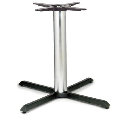 Durham Large CT Dining Height Table Base (Chrome)