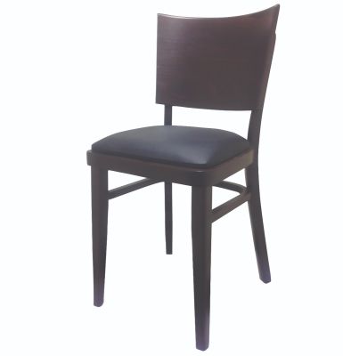 Expresso UPH Seat Solid Back Side Chair