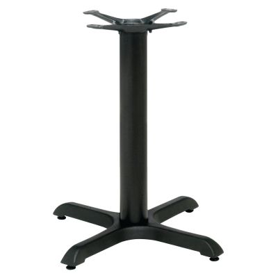 Durham Small Dining Height Table Base (Black)